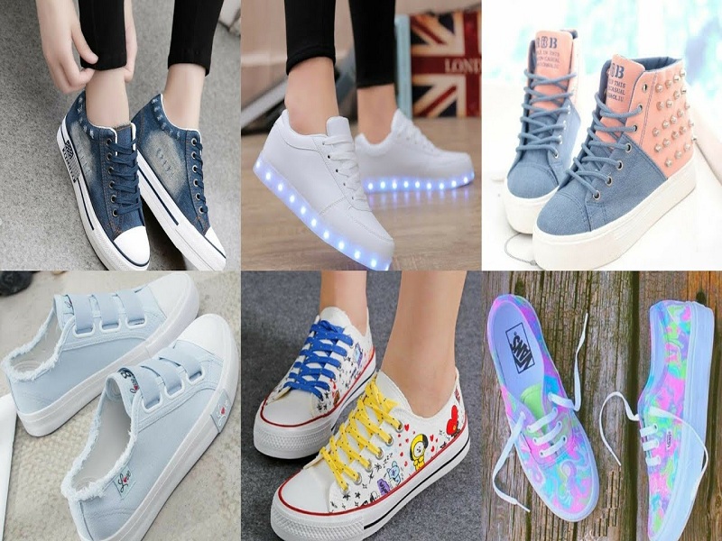 Formal Shoes For Girls | Canvas Shoes For Girls | Latest Shoes For Girls |  White Shoes For Girls